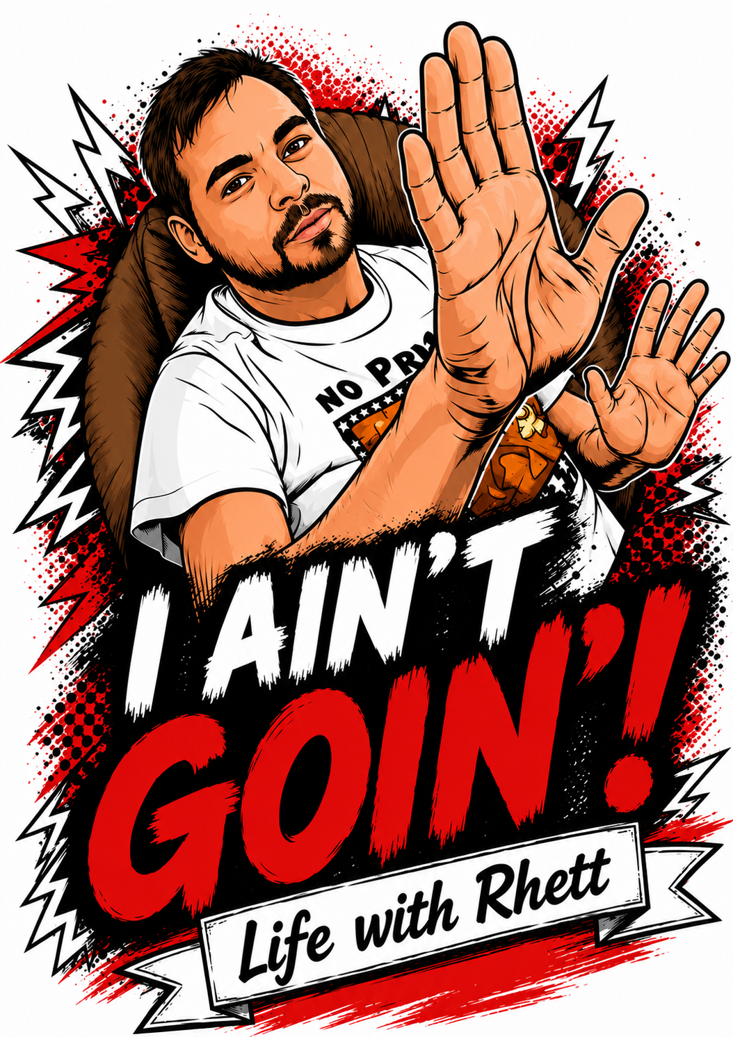 I ain't going live with Rhett