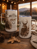 17oz Stainless steel Tumber Chasing White Tail