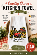 Country Charm Towel