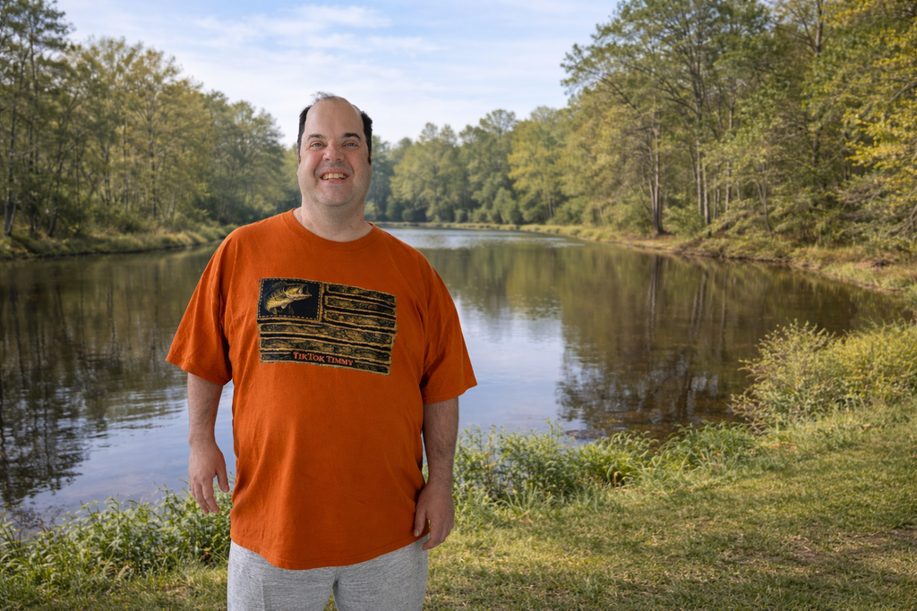 American Flag with Bass